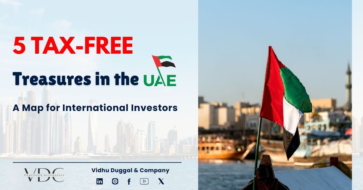 5 Tax-Free Treasures in the UAE: A Map for International Investors