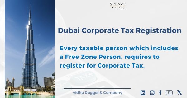 Dubai Corporate Tax Registration