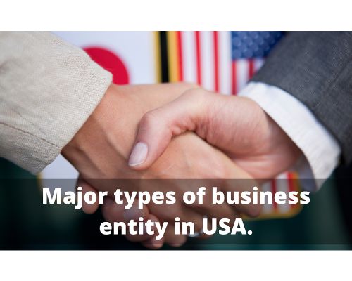 Form of entities in USA