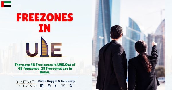 🌍 Freezones in UAE, There are 48 Free Zones in the UAE. Out of these, 28 Free Zones are in Dubai! 🇦🇪