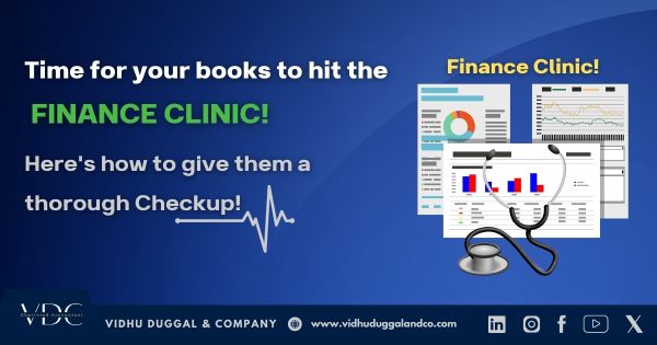 Time for your books to hit the finance clinic! 🩺💰 Here's how to give them a thorough checkup!